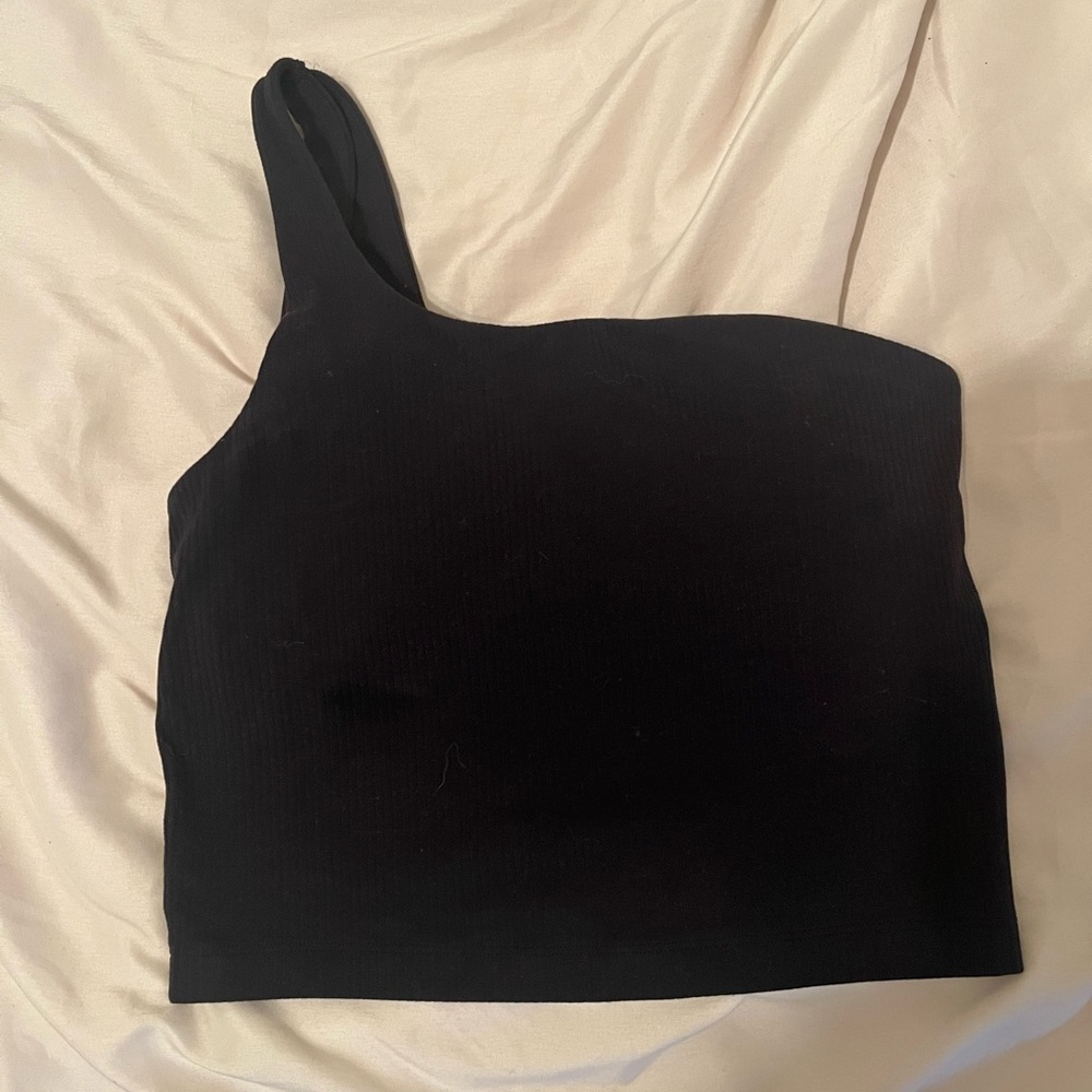 Lululemon one shoulder ribbed tank